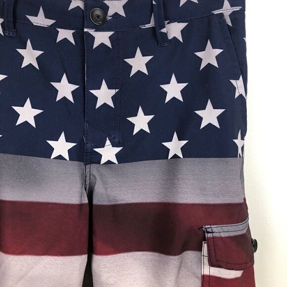 NWOT Size 29 Hawk Patriotic Board Shorts - Picture 8 of 13